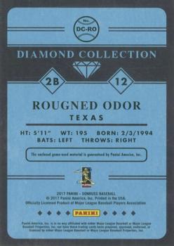 2017 Donruss - Diamond Collection #DC-RO Rougned Odor Back