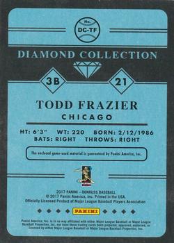 2017 Donruss - Diamond Collection #DC-TF Todd Frazier Back