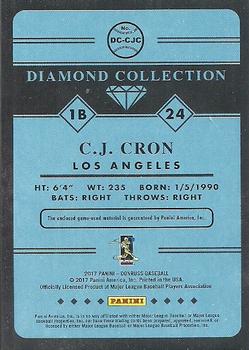 2017 Donruss - Diamond Collection #DC-CJC C.J. Cron Back