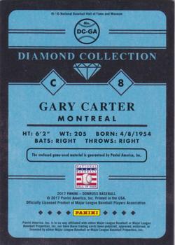 2017 Donruss - Diamond Collection #DC-GA Gary Carter Back