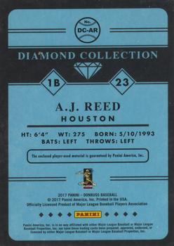 2017 Donruss - Diamond Collection Gold #DC-AR A.J. Reed Back