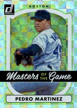 2017 Donruss - Masters of the Game #MG-8 Pedro Martinez Front