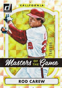 2017 Donruss - Masters of the Game #MG-10 Rod Carew Front