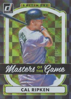 2017 Donruss - Masters of the Game Silver #MG-1 Cal Ripken Front