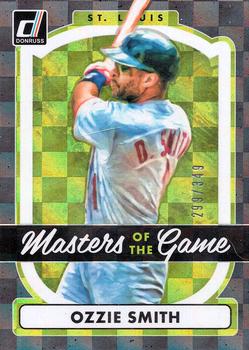 2017 Donruss - Masters of the Game Silver #MG-7 Ozzie Smith Front