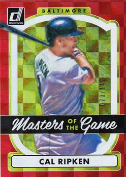 2017 Donruss - Masters of the Game Red #MG-1 Cal Ripken Front