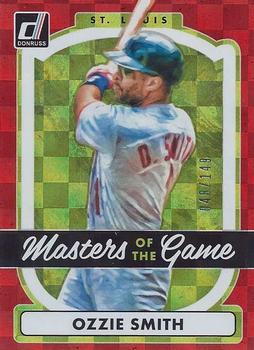 2017 Donruss - Masters of the Game Red #MG-7 Ozzie Smith Front