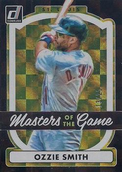 2017 Donruss - Masters of the Game Black #MG-7 Ozzie Smith Front