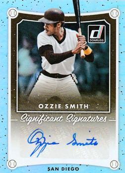 2017 Donruss - Significant Signatures #SIG-OS Ozzie Smith Front