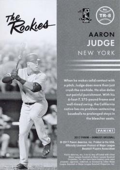 2017 Donruss - The Rookies #TR-8 Aaron Judge Back