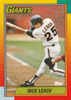 1990 Topps Traded #56T Rick Leach Front