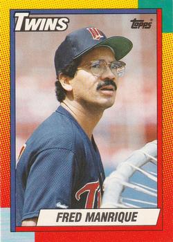 1990 Topps Traded #66T Fred Manrique Front