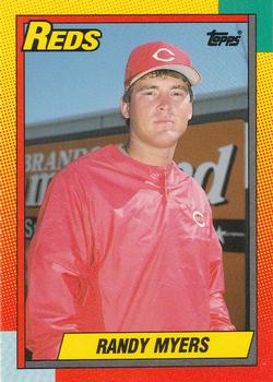 1990 Topps Traded #78T Randy Myers Front