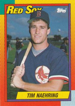 1990 Topps Traded #79T Tim Naehring Front