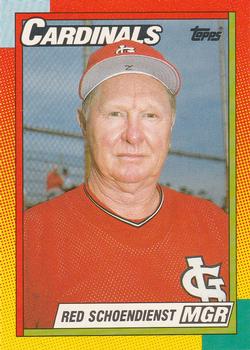 1990 Topps Traded #113T Red Schoendienst Front