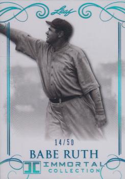 2017 Leaf Babe Ruth Immortal Collection #28 Babe Ruth Front
