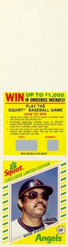 1982 Topps Squirt - Panels Game Top #5 Reggie Jackson Front