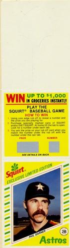 1982 Topps Squirt - Panels Game Top #13 Phil Garner Front