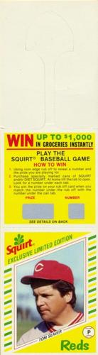 1982 Topps Squirt - Panels Game Top #21 Tom Seaver Front