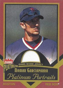 2003 Fleer Platinum - Platinum Portraits Game Jersey #PP/NG Nomar Garciaparra Front