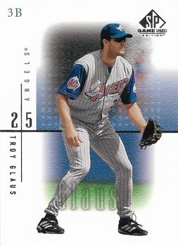 2001 SP Game Used Edition #2 Troy Glaus Front