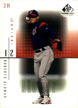 2001 SP Game Used Edition #10 Roberto Alomar Front