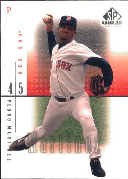 2001 SP Game Used Edition #20 Pedro Martinez Front