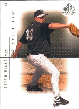 2001 SP Game Used Edition #25 David Wells Front