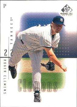 2001 SP Game Used Edition #29 Roger Clemens Front