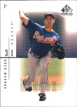 2001 SP Game Used Edition #34 Greg Maddux Front