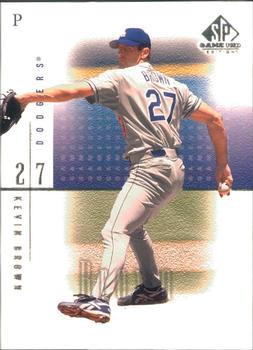 2001 SP Game Used Edition #44 Kevin Brown Front
