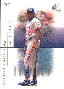 2001 SP Game Used Edition #45 Vladimir Guerrero Front