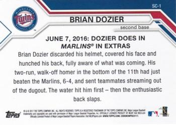 2017 Topps Opening Day - Superstar Celebrations #SC-1 Brian Dozier Back