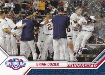 2017 Topps Opening Day - Superstar Celebrations #SC-1 Brian Dozier Front