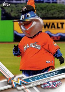 2017 Topps Opening Day - Mascots #M-2 Billy the Marlin Front