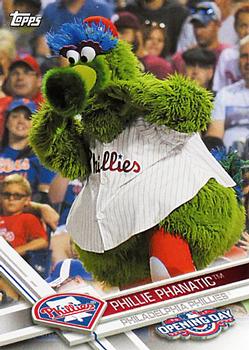 2017 Topps Opening Day - Mascots #M-11 Phillie Phanatic Front