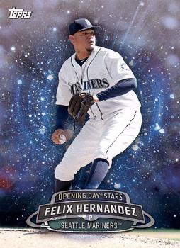 2017 Topps Opening Day - Opening Day Stars #ODS-19 Felix Hernandez Front