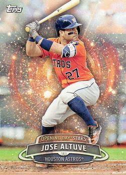 2017 Topps Opening Day - Opening Day Stars #ODS-24 Jose Altuve Front