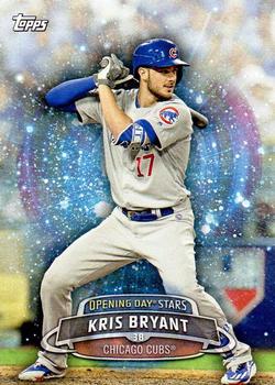 2017 Topps Opening Day - Opening Day Stars #ODS-25 Kris Bryant Front