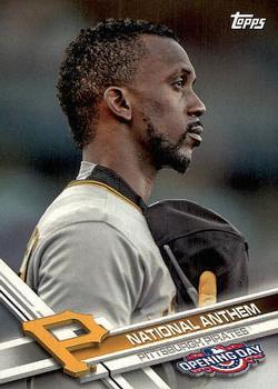 2017 Topps Opening Day - National Anthem #NA-2 Andrew McCutchen Front
