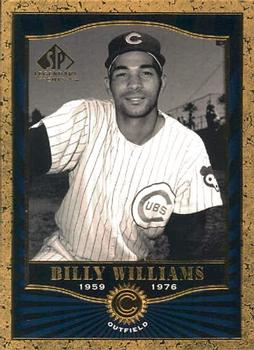 2001 SP Legendary Cuts #20 Billy Williams Front
