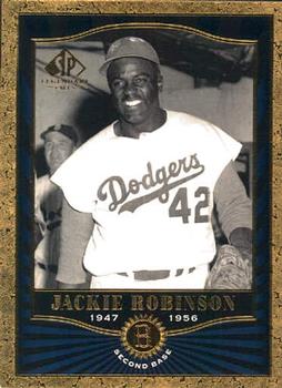 2001 SP Legendary Cuts #29 Jackie Robinson Front