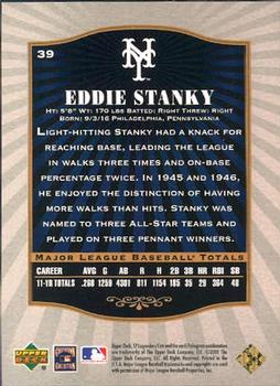 2001 SP Legendary Cuts #39 Eddie Stanky Back