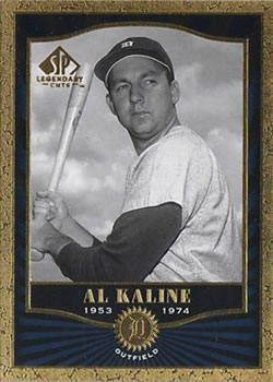 2001 SP Legendary Cuts #71 Al Kaline Front