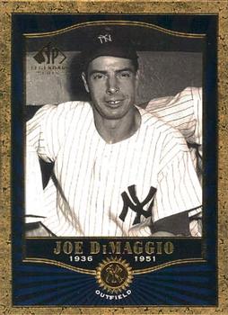 2001 SP Legendary Cuts #81 Joe DiMaggio Front