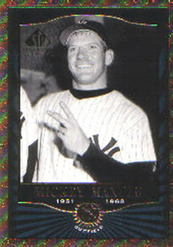 2001 SP Legendary Cuts #84 Mickey Mantle Front