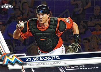 2017 Topps Chrome #191 J.T. Realmuto Front