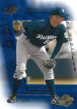 2001 SPx #117 Brian Lawrence Front