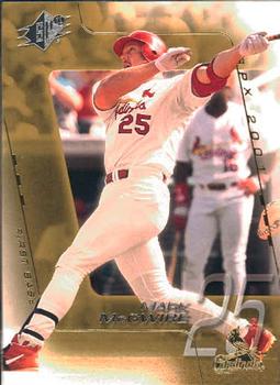 2001 SPx #50 Mark McGwire Front