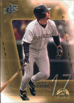 2001 SPx #88 Todd Helton Front